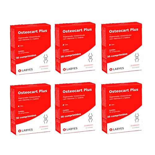 Regenerador Osteoarticular Osteocart Plus - Kit C/ 6 Un