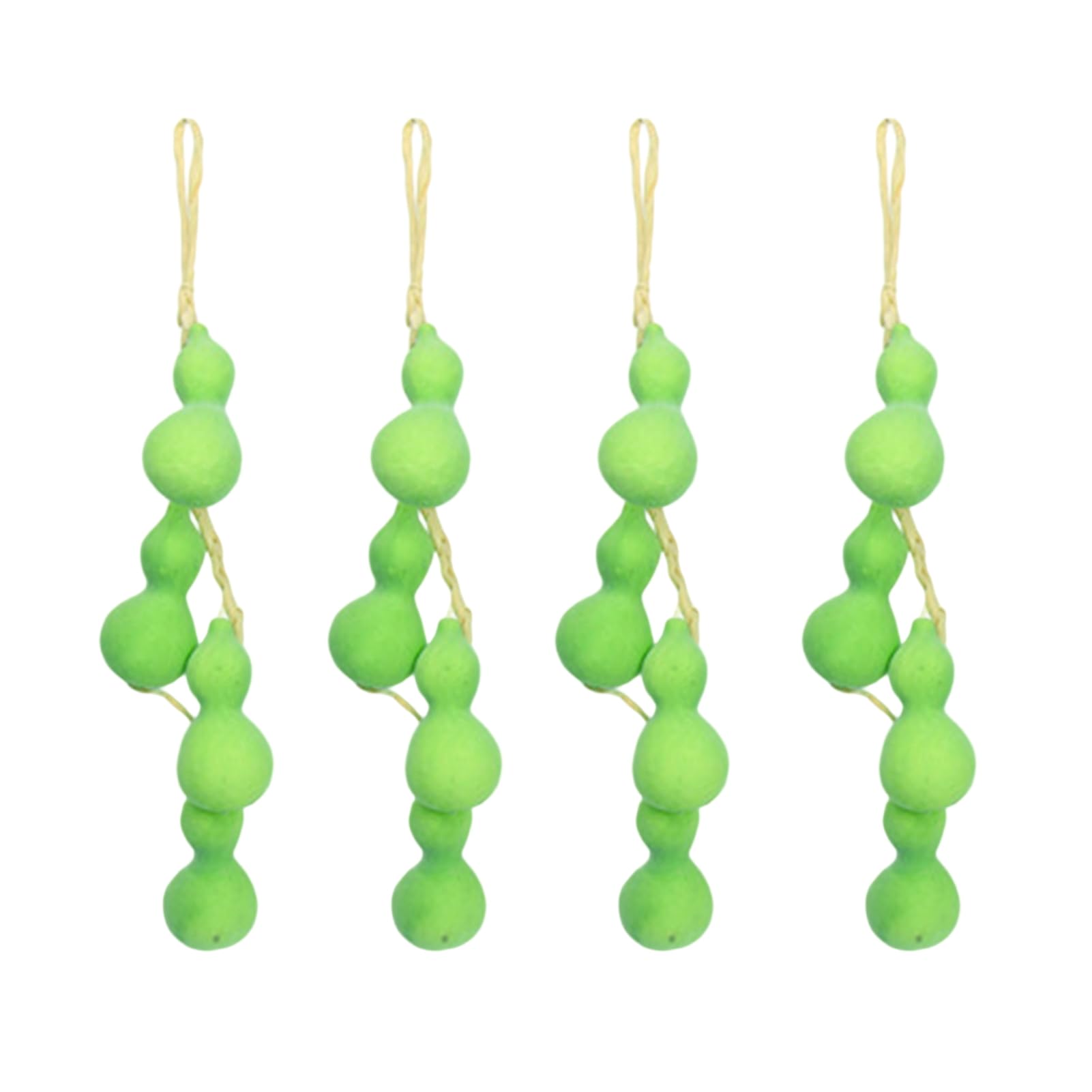 Tuxoiou Simulation Artificial Vegetable Ornaments, Artificial Garlic Strings Chili Pepper, Fake Hanging Plant Realistic Looking for Store Decor Photography Props N 4pcs