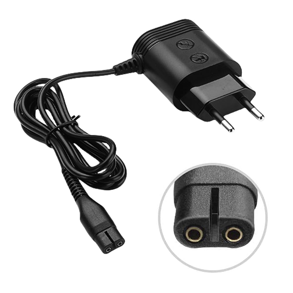 A00390 4.3V 70mA Replacement Trimmer Charger Cord Compatible with Philips Norelco Oneblade Charger Qp2520 Series Qp2520/90 Qp2520/72 Qp2520/70 Electric Razor Beard Trimmer Adapter Power Supply