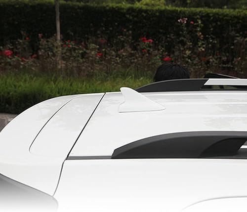 Miniatura 14 de Antena de techo universal de aleta de tiburón para automóvil, antena falsa para decoración SOLAMENTE (rojo)