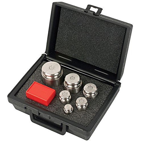 Troemner Class 7 2000g-10 mg, Economical S.S. Class 7 Weight Set with Statement of Accuracy