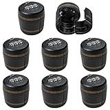 8 Pcs Wine Combination Locks, Wine Bottle Password Code Locks, Whiskey Bottle Top Stoppers,Ideal for Home, Restaurants, and Bars