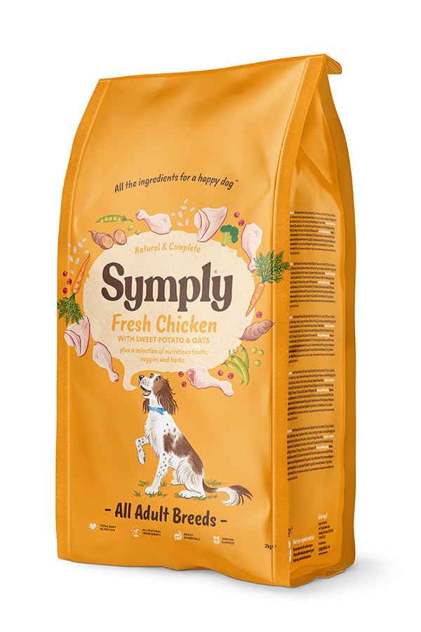 Symply Adult dry dog food for all breeds Chicken (2 kg)