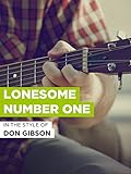  Lonesome Number One im Stil von \