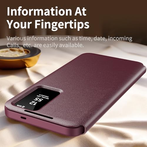 Étui Galaxy S25 FE protection intégrale clapet smart view - 4