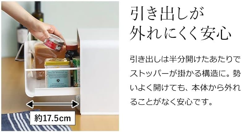 ブレッドケース パンケースおしゃれ スリム 食パン パン入れ 収納 引き出し 調味料ラック カウンター上収納 ストッカー ブレッドボ