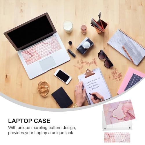 Protector de teclado y funda de plástico para portátil con diseño marmoleado 3