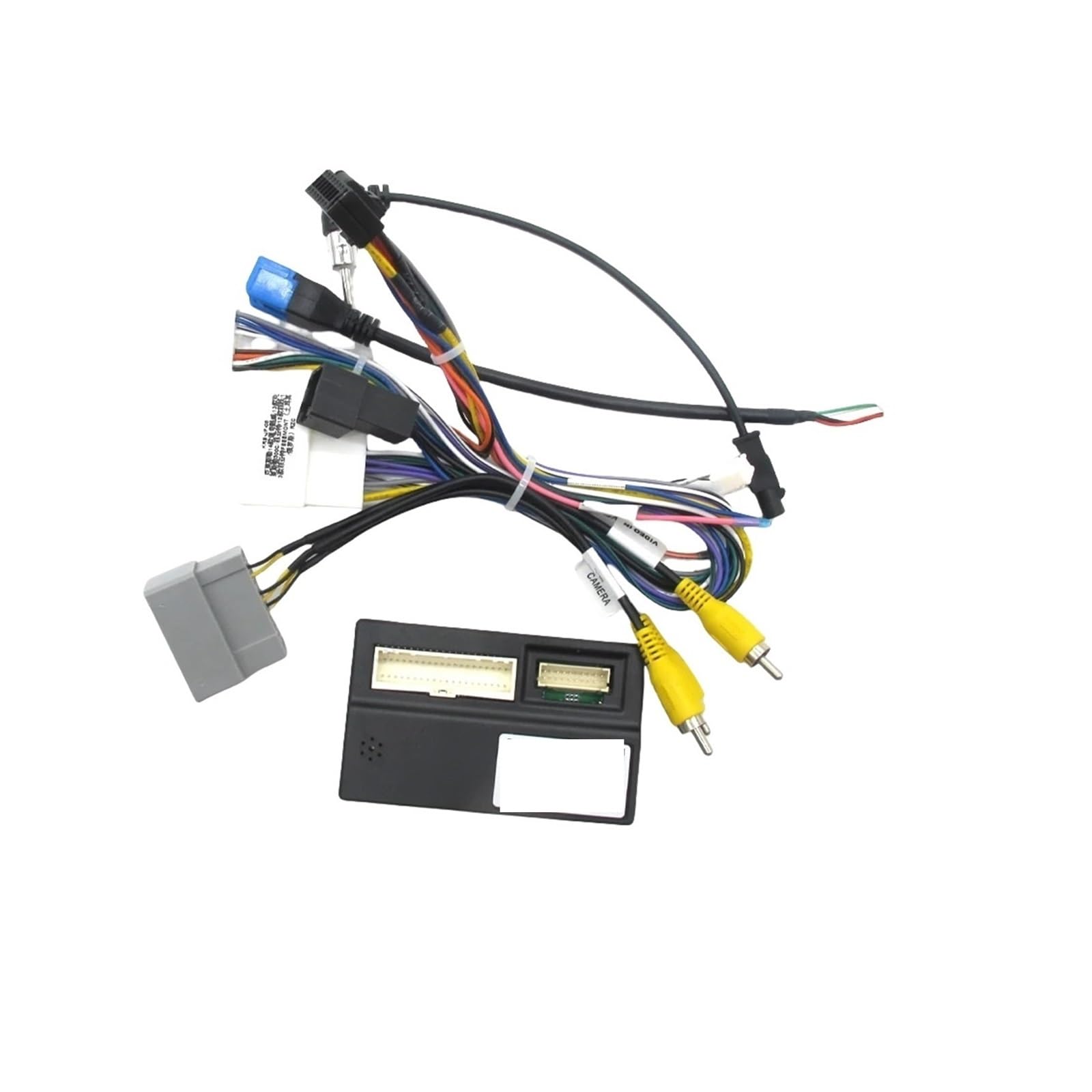 Cavo adattatore for cablaggio autoradio a 16 pin compatibile con Dodge Journey Fiat Freemont Leap Cavo di alimentazione Android con decodifica scatola