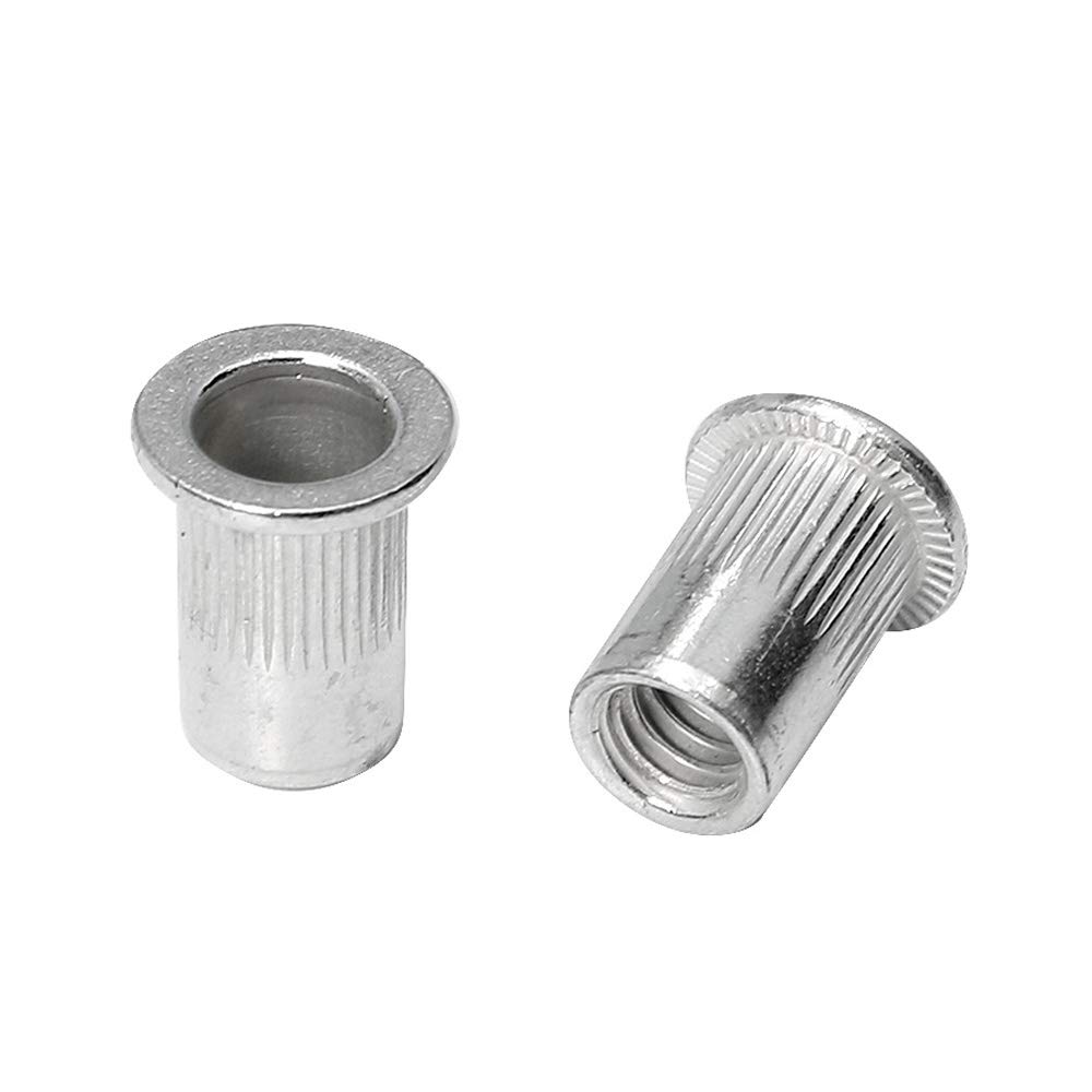 SAE 1/420 Aluminum Rivet Nut Threaded Rivet Insert Nuts Nutsert