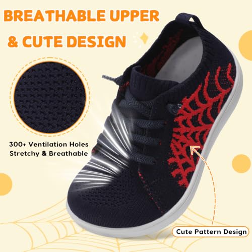 Image of JOINFREE Toddler Shoes Girls Boys Wide Barefoot Shoes Minimalist Walking Sneakers Zero Drop Slip on Tennis Shoe Breathable Naturally Flexible