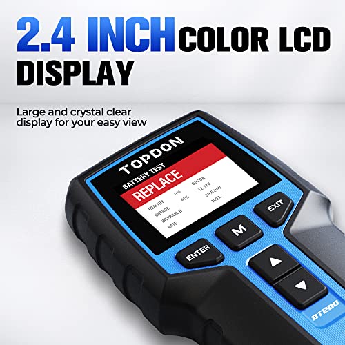Topdon Car Battery Tester 24V 12V Load Tester thumb #8