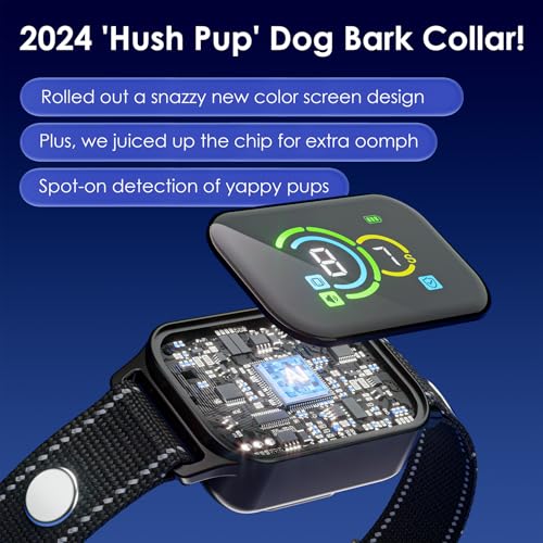Kuecu Dog Bark Collar For 2 Pack,Humane No Shock Barking Collar,Bark Collar For Small Medium Dogs thumb #4