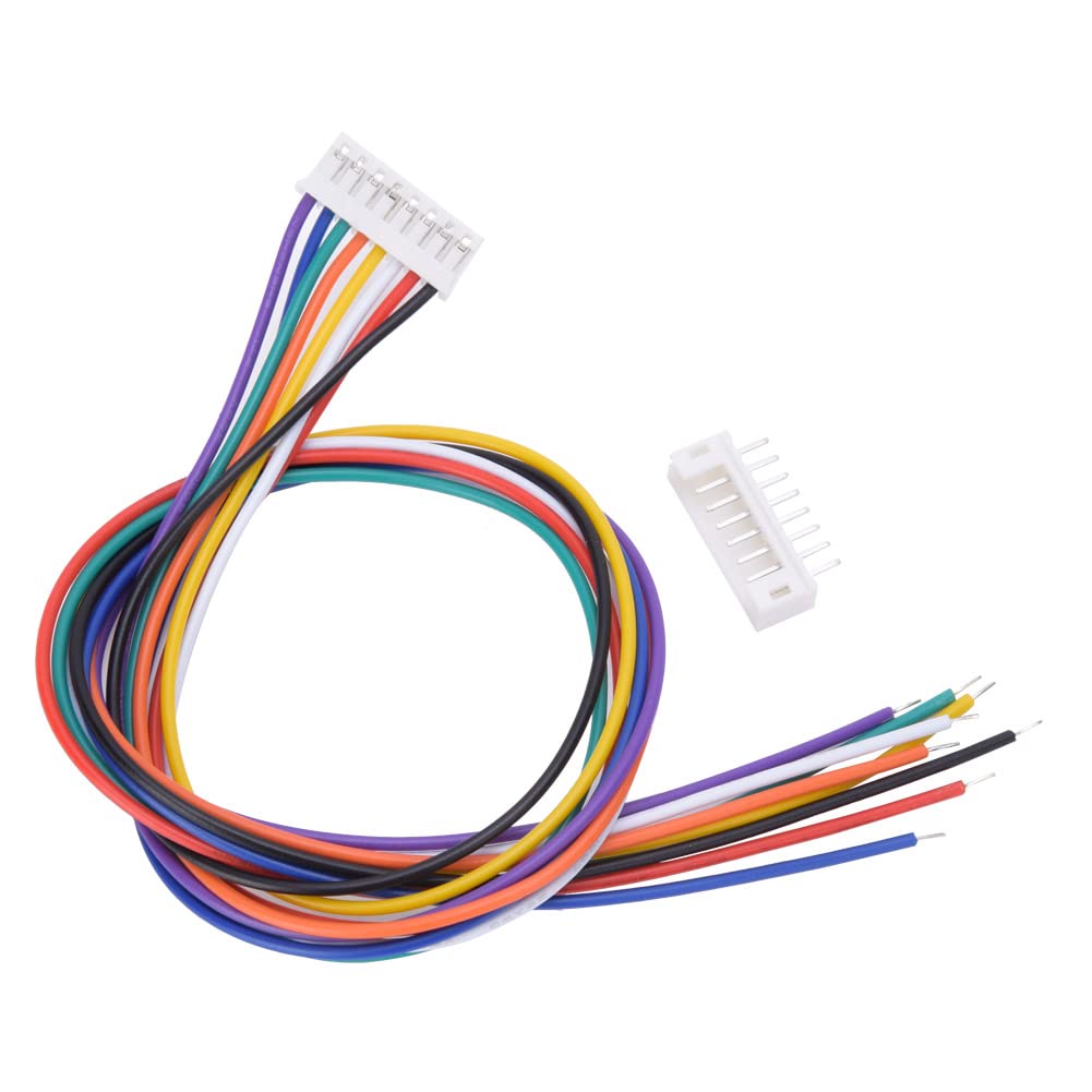Kabel łączący, 10 Zestawów JST PH 2,0 Mm 8-pinowe Męskie Złącza żeńskie Kable Z Wtyczką 30 Cm