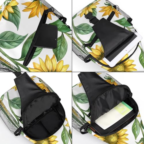 Bolso tipo sling unisex para senderismo y viaje 7.9x3.5x14.2 pulg miniatura 5