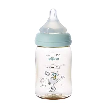 Pigeon Pochi tto 哺乳瓶消毒器　スヌーピー哺乳瓶付き Pigeon Pochi tto 哺乳瓶消毒器 スヌーピー哺乳瓶付き 哺乳びん