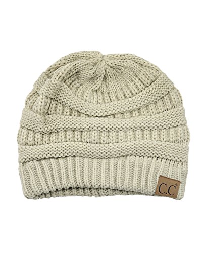 Image of Cambridge Select Thick Slouchy Knit Oversized Beanie Cap Hat