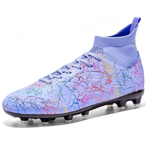 Image of Mens Soccer Cleats Womens Indoor Soccer Shoes Wide Baseball Turf Shoes Adult Youth Rugby Shoes Big Boys Small Spikes AG TF Football Boots