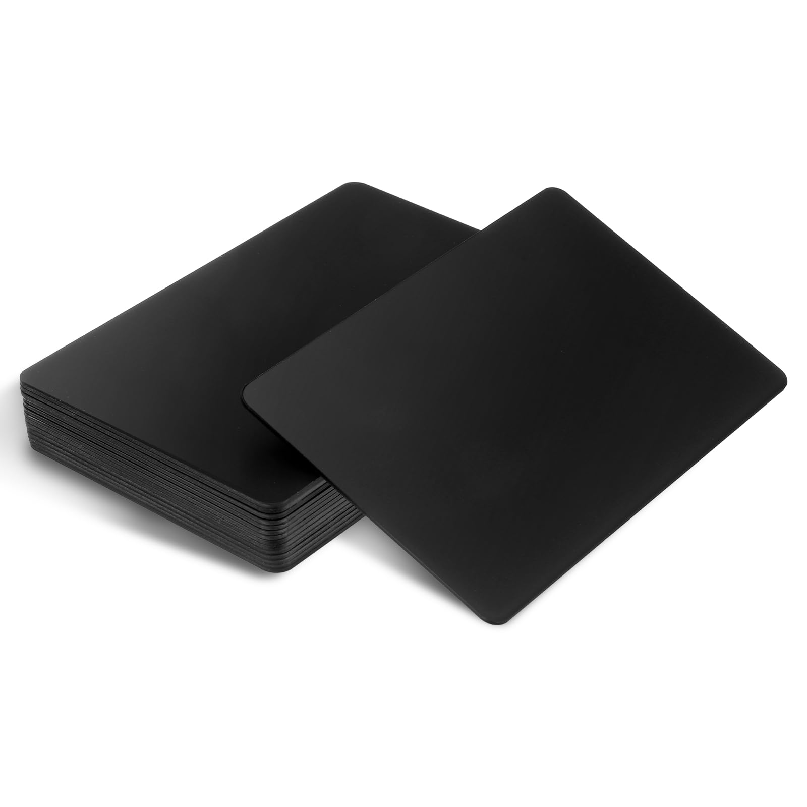 Cartes NFC NTAG215 Noir Réinscriptibles Lot de 20 - Cartes de visite NFC Mémoire 504 octets Compatible tous appareils