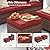 VONZOY Patio Furniture Set, 5 Pieces Outdoor Sectional Sofa Couch with Chairs, Ottomans and Thick Cushions, All Weather Wicker Rattan Patio Conversation Set Wine Red