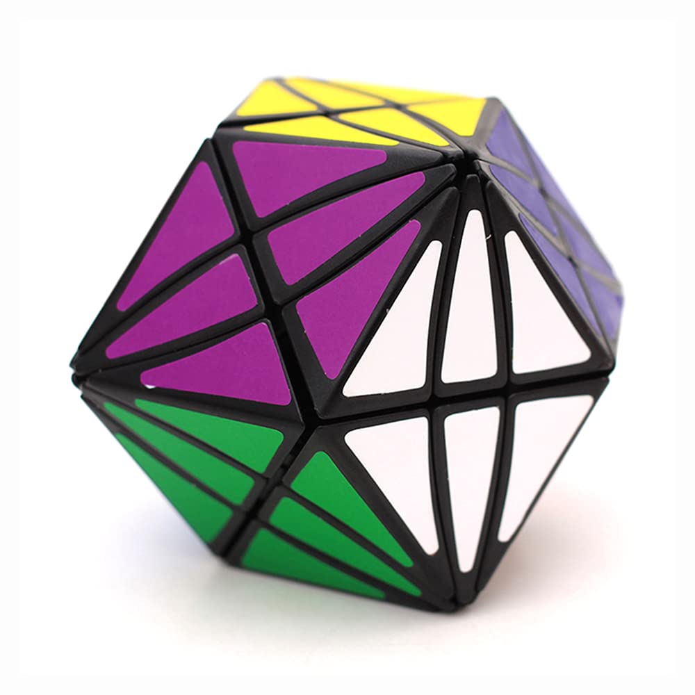 Yealvin 3x3x3 Eagle Eye Magic Speed Cube Irregular Twist Cube Puzzle Toy