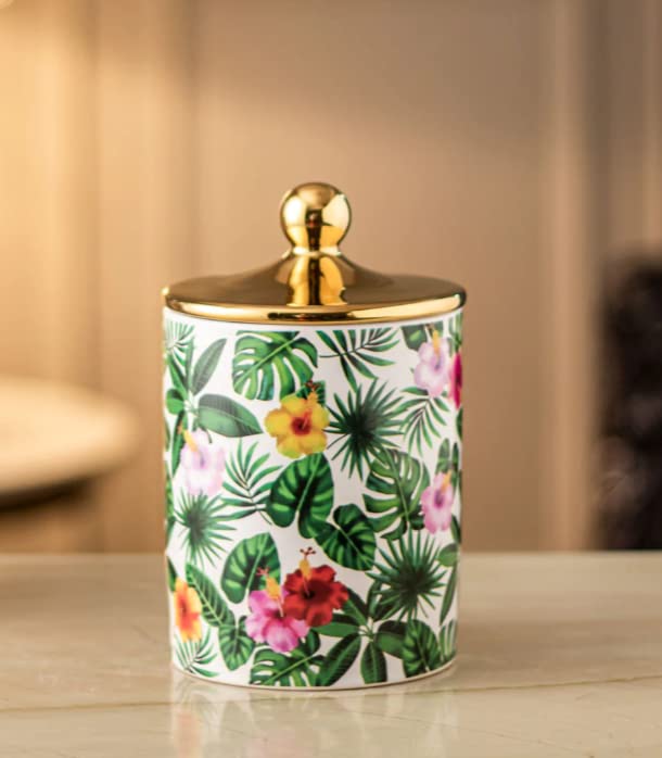 Lemon Tree Ceramic Barni 1000 ml Storage Container Jar Design