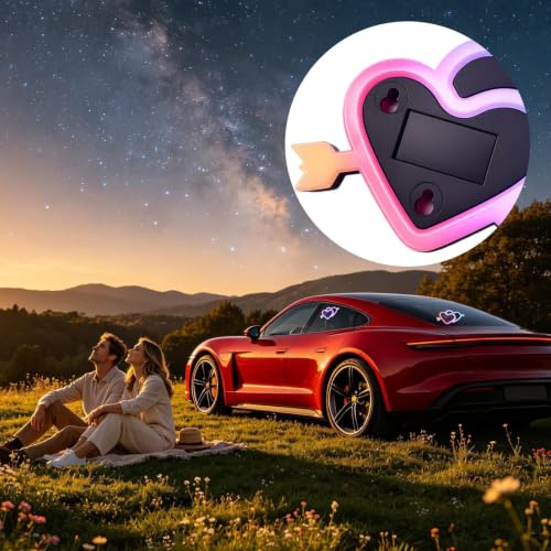Luces de neón automotrices solares que eliminan cables en ventanas de furgonetas y RV 2