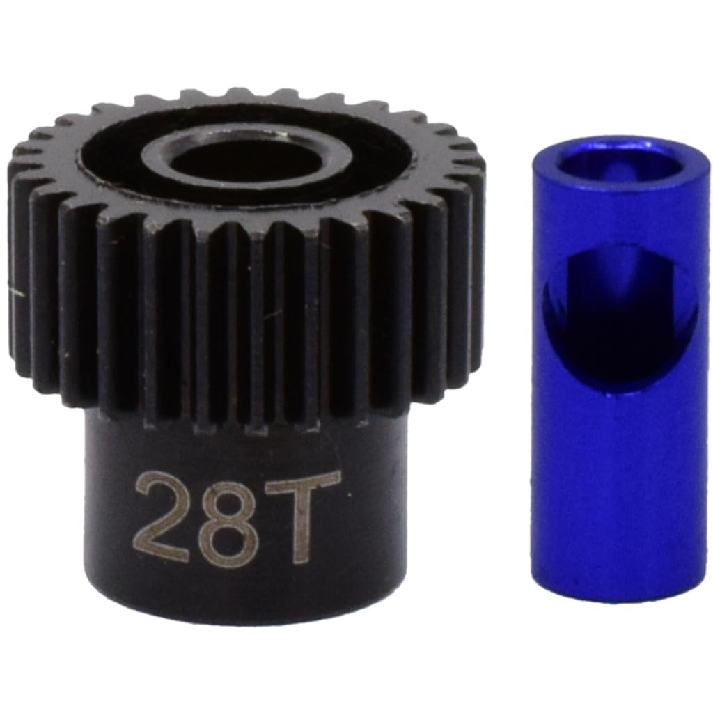 Hot Racing NSG828 28t Steel 48p Pinion Gear 5mm or 1/8