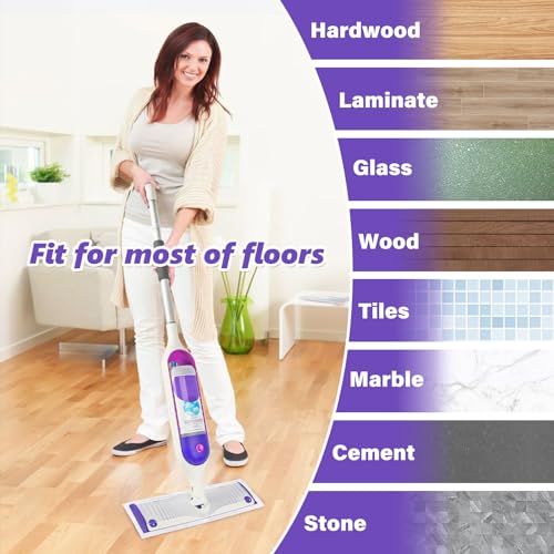 EHADOO Mop Pads Refills for Swiffer Power Mop: 20 Pcs Wet Dry Disposable Pad for Multi-Surface Floor Cleaning - Mopping Replacement for Tile Hardwood - Sweeping Cloths for Home Kichen - Thumbnail 5