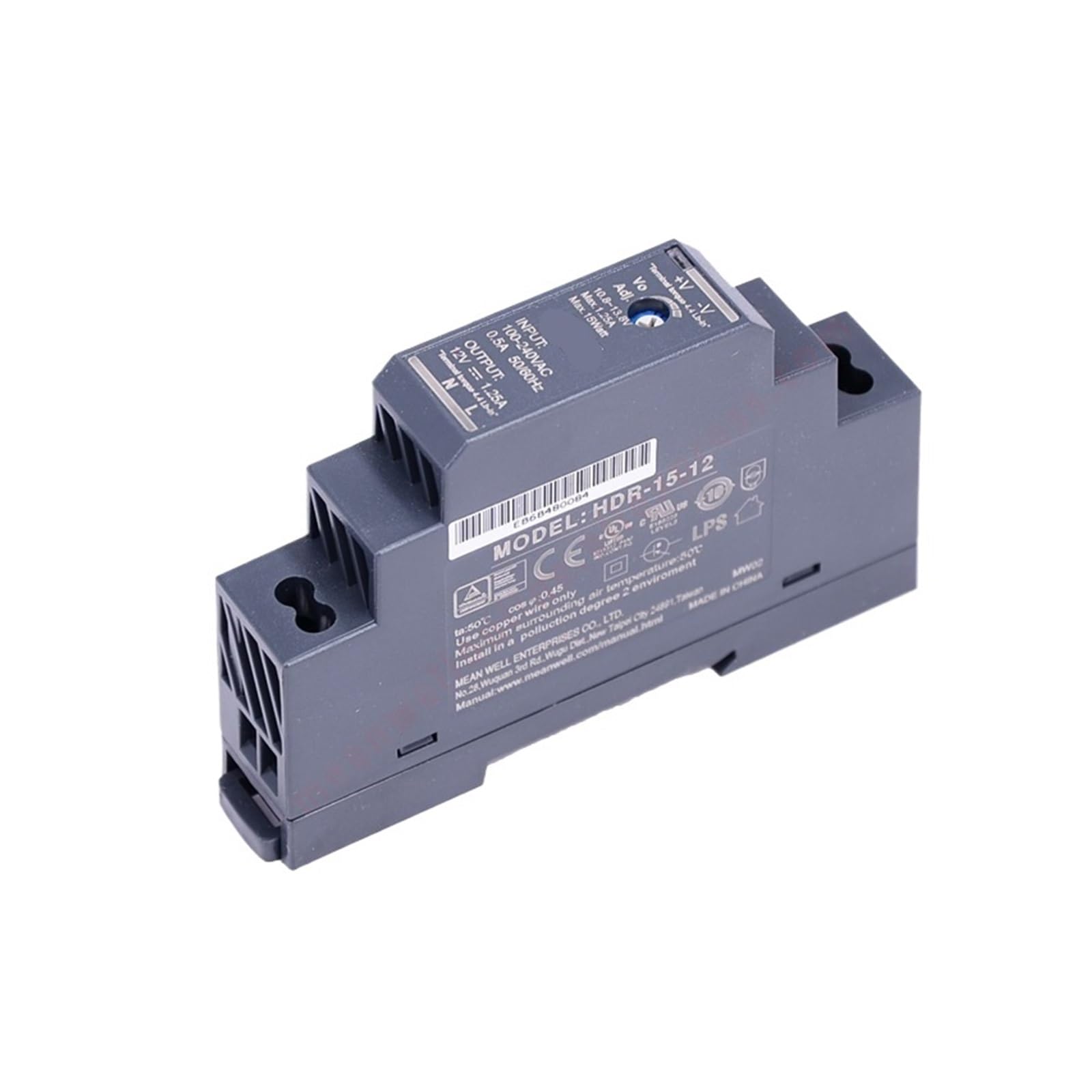 LEOTNNDQ HDR-15-12 DC 12V 1.25A 15W Power Supply