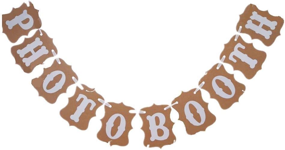 Vintage MR/MRS Wedding Photo Props Rustic Wedding Garland/Wedding Chair Banner Decoracion Bodas PHOTOBOOTH : Home & Kitchen