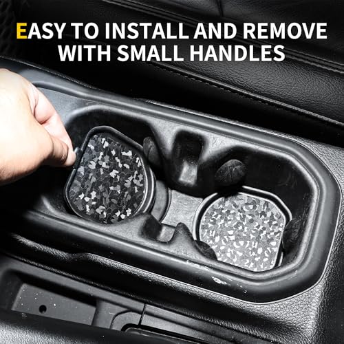Portavasos para Jeep Wrangler JL 4XE 2 piezas miniatura 5