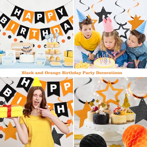 Image of meowtastic Birthday Decorations Happy Birthday Banner with Honeycomb Balls