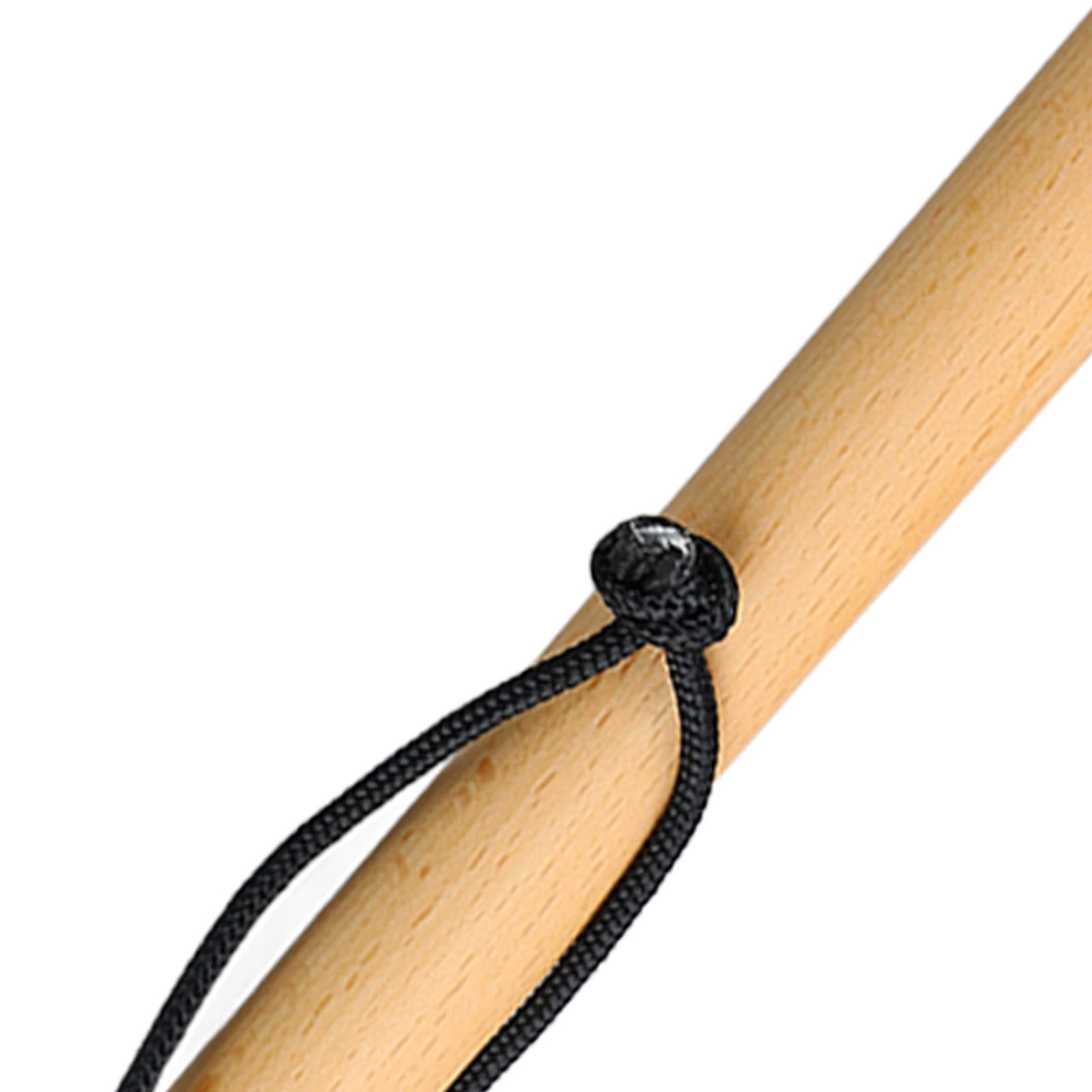 Dilwe Trommelschlägel, Holz und Filz, Rutschfester, Weicher Filz, Schlagzeugschlägel, Bassdrum-Percussion-Schlägel, Geeignetes Paar Zubehör für Percussion (Beige SP 01 37cm)