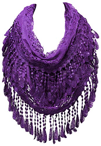 KMystic Lace Infinity with Fringe