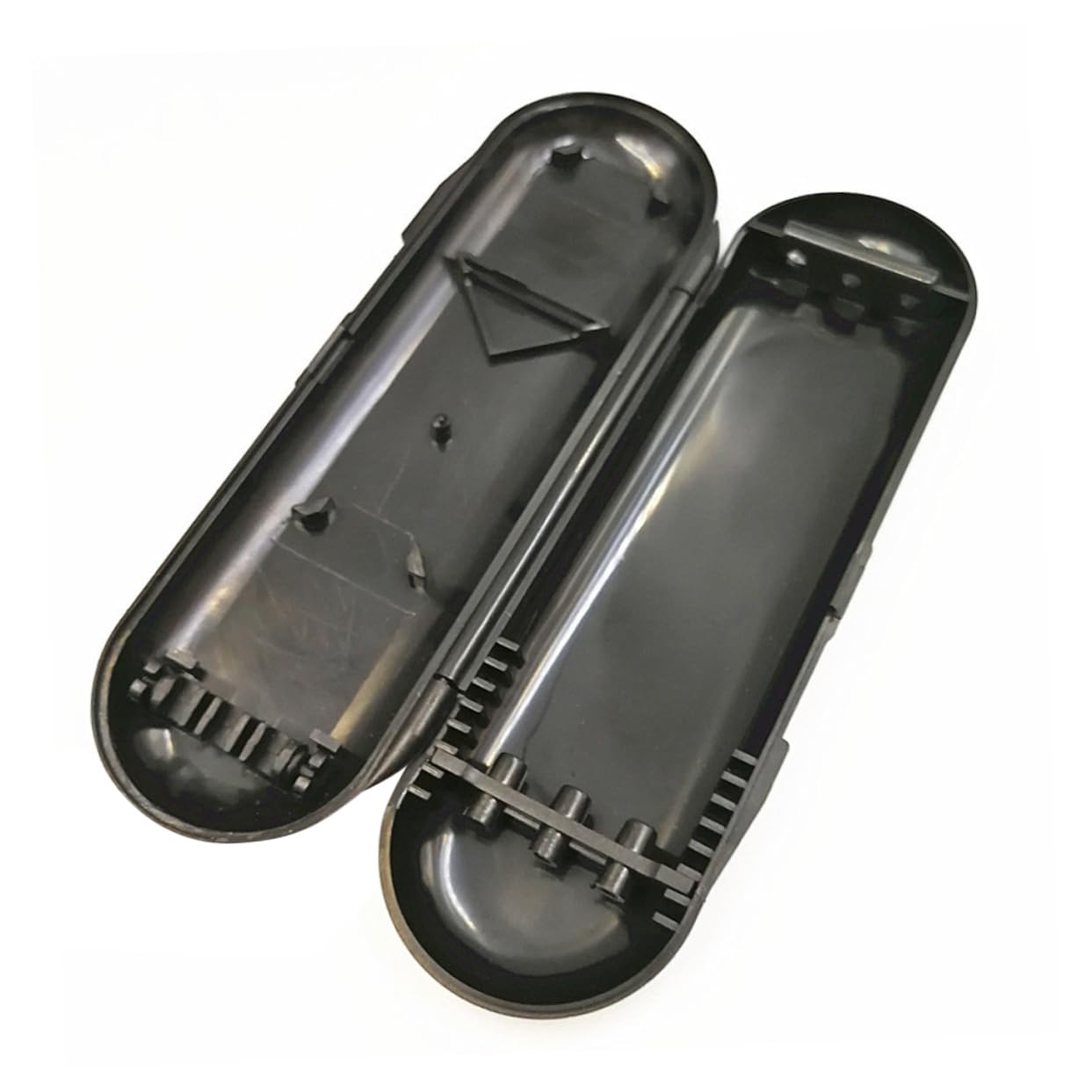 balacoo Black Portable Case 2pcs Organizer Pockets Holder Storage Box for Accessories