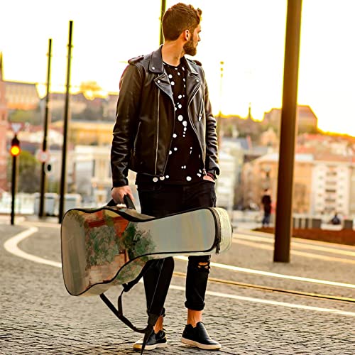 Forest Deer Silhouette Étui de protection rembourré pour guitare acoustique classique, Multicolore 10., 42.9×16.9×4.7 in… - Les Beatles, Paul McCartney, John Lennon, RIngo Starr, George Harrison Forest Deer Silhouette Étui de protection rembourré pour guitare acoustique classique, Multicolore 10., 42.9x16.9x4.7 in… – Image 7