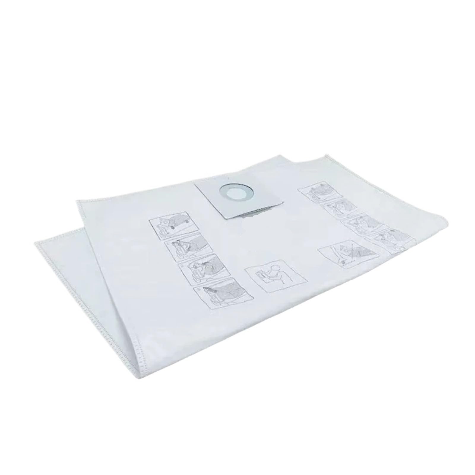 EEZII Replacement Filter Bags Vacuums,compatible For Festool， Dust Bag 5-Pack CT36E,CT26,CTM26,Dust Extractors(5P- with picture)