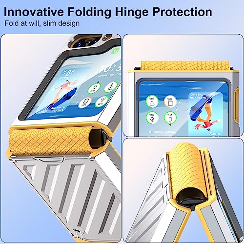 Coque antichoc Z Flip 5 protège charnière contre chutes et rayures