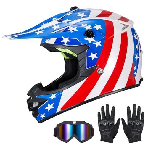 MXJ Gear Full Face Youth Helmet