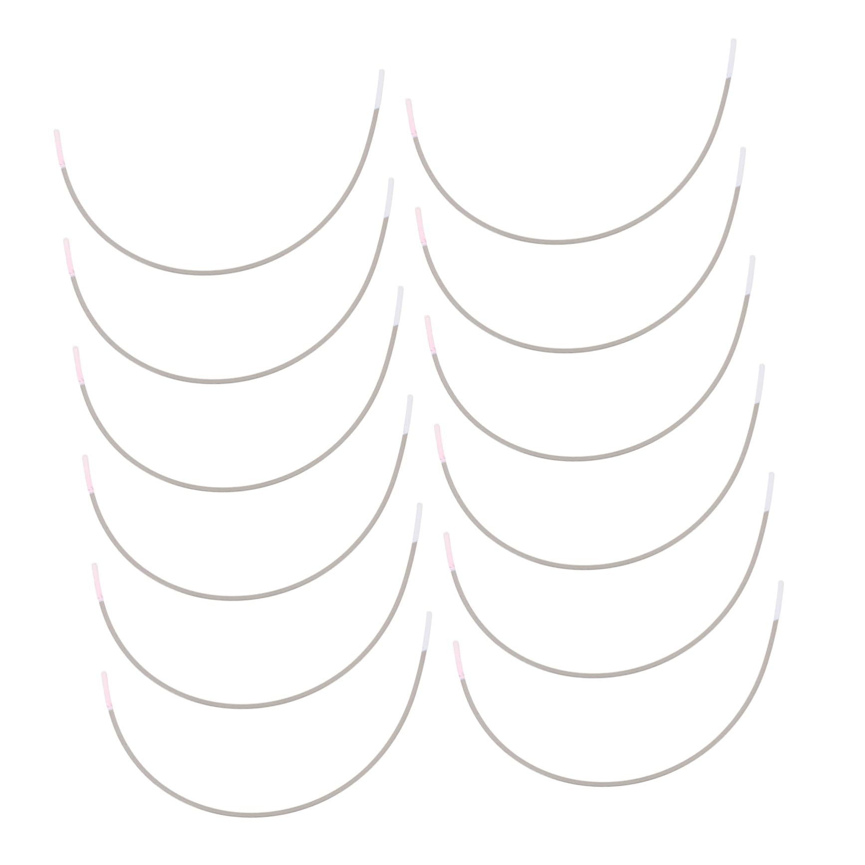 TENDYCOCO Stainless Steel Rings for Bras Underwear Bra Support Ring 25 Pairs Easy Install Steel Bra Accessory Rustproof