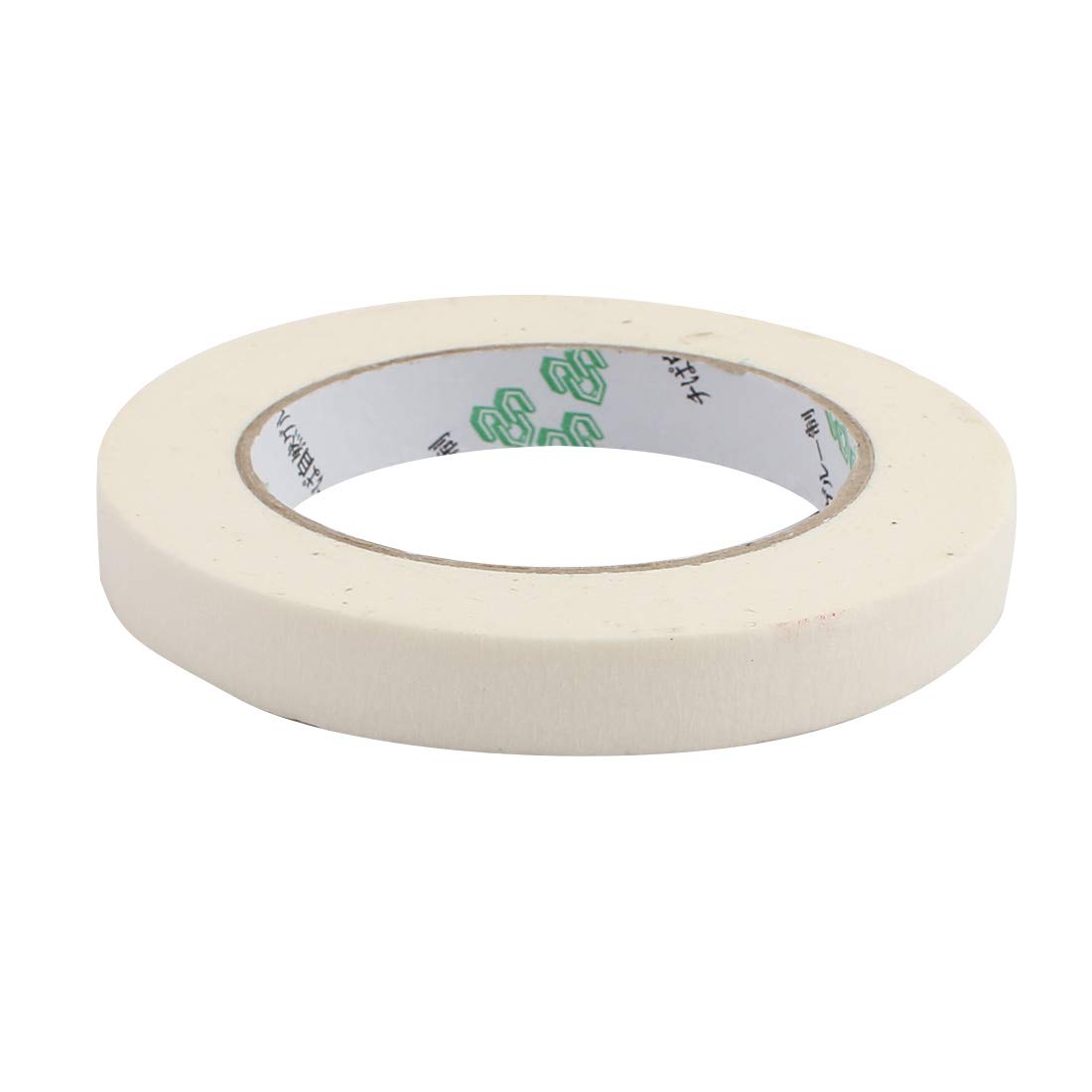 Aexit 2pcs Adhesive Labels & Labeling Equipment Paper Painting Writing Tape White 1.5cm x Industrial Labeling Tape 50M Length
