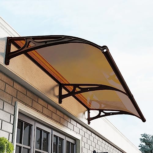 Auvent de porte au design moderne pour abriter votre entrée de la pluie