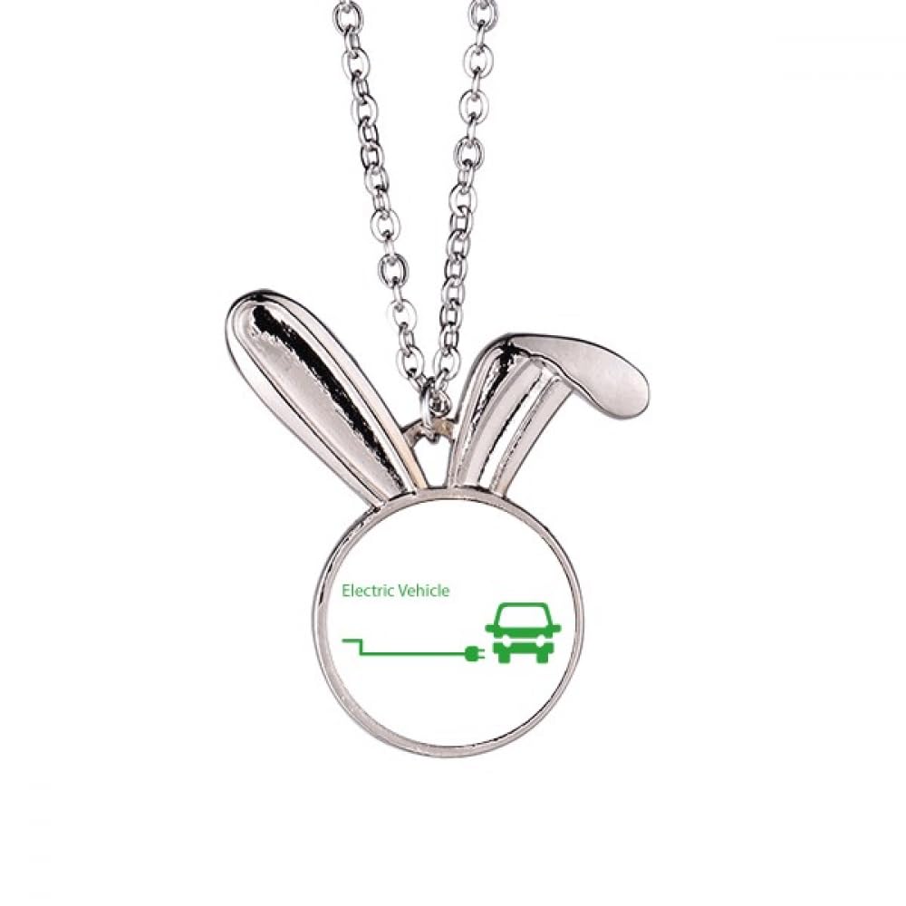 Collier pendentif lapin : cadeau idéal pour amateurs de voitures