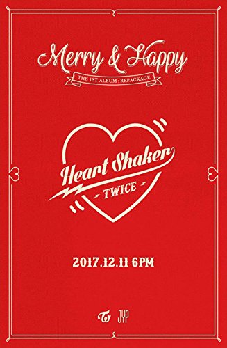 Twice [Merry&Happy] 1St Repackage Album Random Ver Cd+P.book+Card+Etc+Tracking Number #TOP3