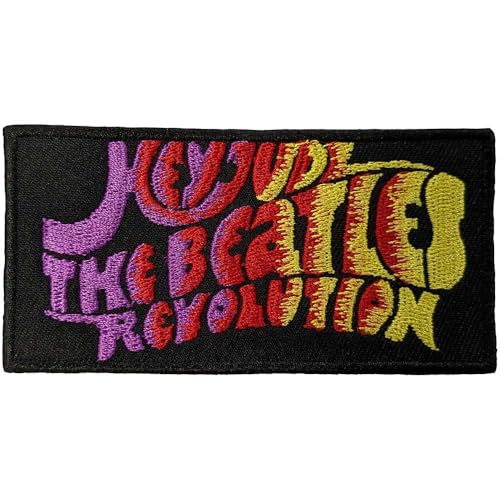 The Beatles Hey Jude Revolution Woven Patch Size One Size