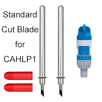 2pcs CABLDP1 Standard Cut Blade for Brother ScanNCut/ScanNCut2/ScanNCut DX2/DesignNCut, Tungsten Alloy, 2.0mm
