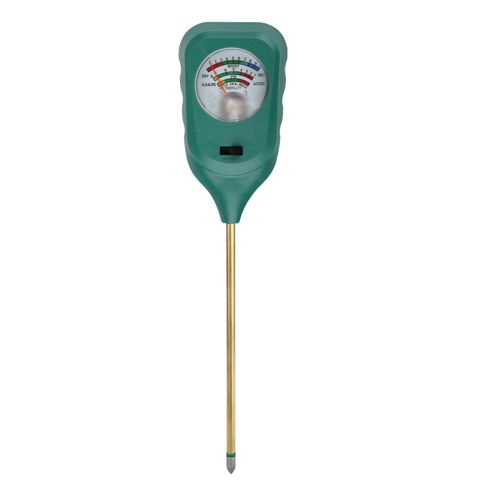 3 en 1 Medidor Humedad Plantas para Medidor de Humedad/Luz/PH del Suelo, Medidor PH Tierra, Plug and Play, Higrometro para Plantas Grandes de Interior y Exterior, Flores, Jardinería, Agricultura