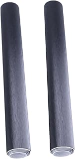 Veemoon 2 Folhas De Plástico Envoltório De Vinil Envoltório De Fibra De Carbono Envoltório De Vinil Envoltório De Carro De Fibra De Carbono Decoração Externa Filme Escovado Adesivo De Pvc