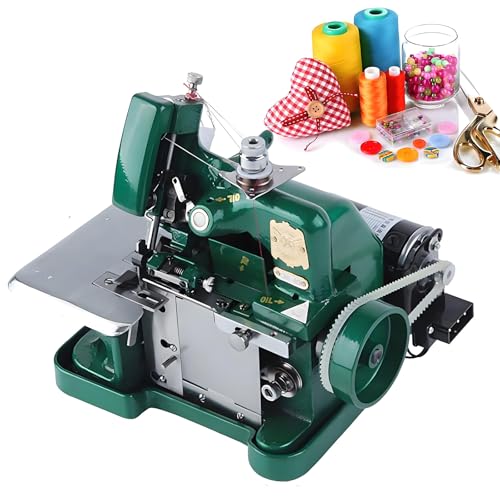 Imagen de Drmoxin Máquina De Coser Overlock Y Recubridora De Mano con Estructura Metálica