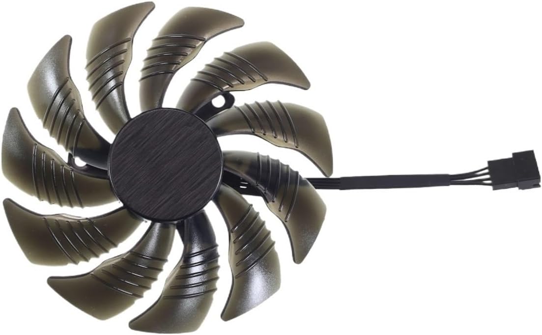 88MM PLD09210S12HH T129215SU Video Card Fan Cooler，Compatible For GIGABYTE GTX 1050 1060 1070 Ti GV-RX570 580 AORUS RX 470 480 R9 380X Fan,Laptop Accessories(Clockwise Fan)